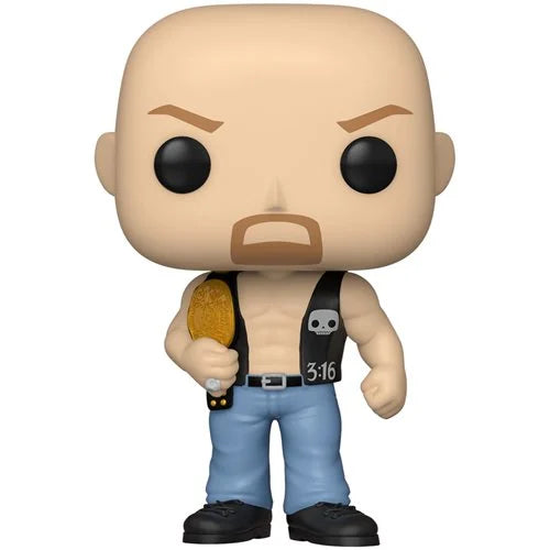 WWE Stone Cold Steve Austin with Belt Funko Pop! Vinyl Figure #84