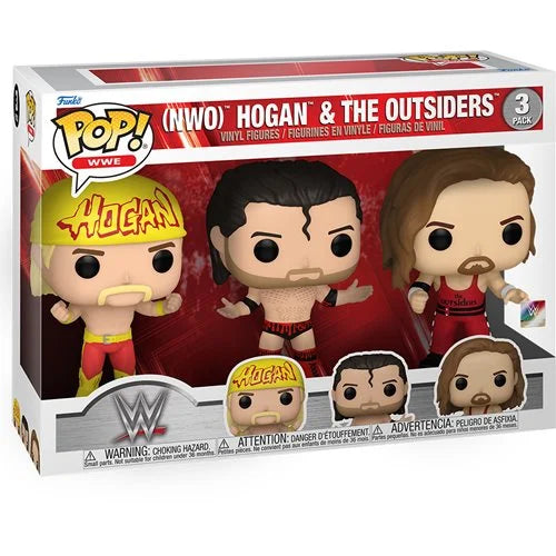 WWE (NWO) Hogan & The Outsiders Funko Pop! Vinyl Figure 3-Pack