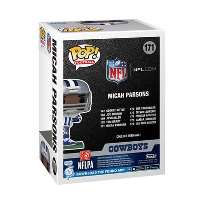 NFL Cowboys Micah Parsons Funko Pop! Vinyl Figure #171