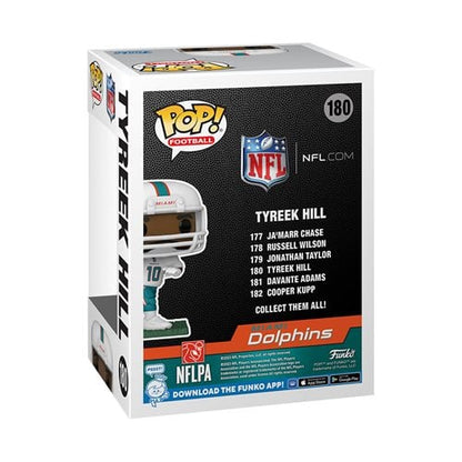 NFL Dolphins Tyreek Hill Funko Pop! Vinyl Figure #180