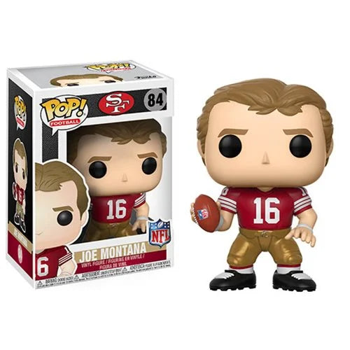 NFL Legends Joe Montana 49ers Home Funko Pop! Vinyl Figure #84