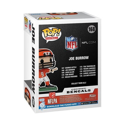 NFL Cincinnati Bengals Joe Burrow Funko Pop! Vinyl Figure #168