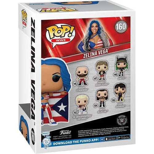 WWE 94 SummerSlam Zelina Vega Funko Pop! Vinyl Figure #160