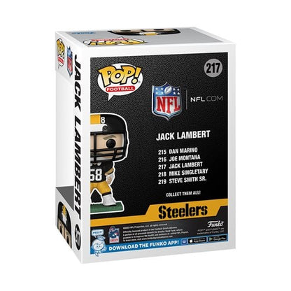 NFL: Legends Jack Lambert (Steelers) Funko Pop! Vinyl Figure #217