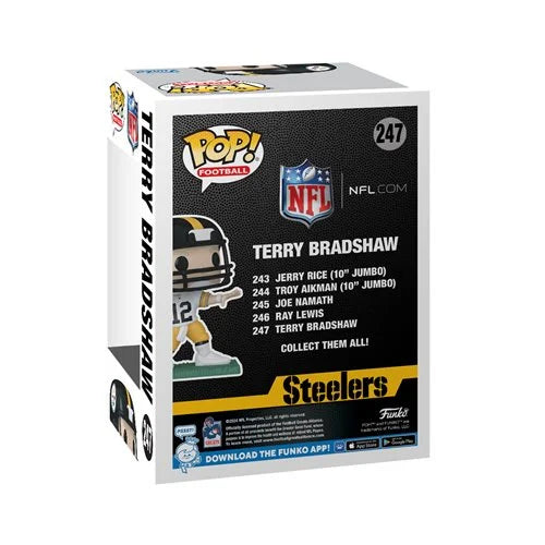 NFL Legends Steelers Terry Bradshaw Funko Pop! Vinyl Figure #247