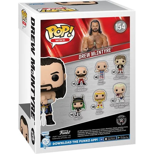 WWE Drew McIntyre with Sword Funko Pop! Vinyl Figure #154