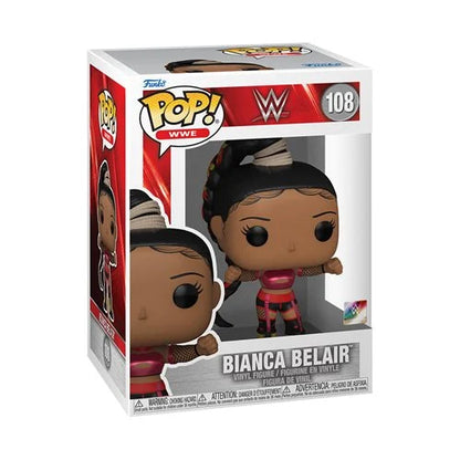 WWE Bianca Belair WrestleMania 38 Funko Pop! Vinyl Figure #108