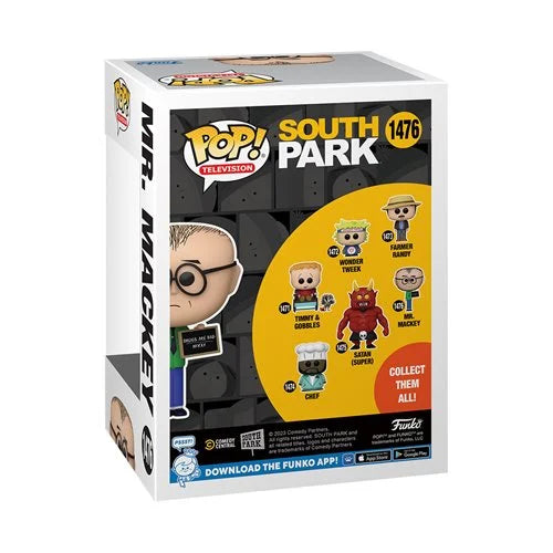 South Park Mr. Mackey with Sign Funko Pop! Vinyl Figure #1476