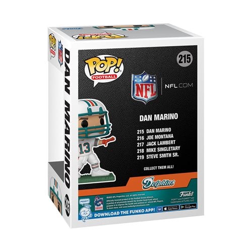 NFL: Legends Dan Marino (Dolphins) Funko Pop! Vinyl Figure #215