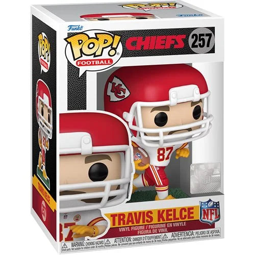 NFL Kansas City Chiefs Travis Kelce (Away) Funko Pop! Vinyl Figure #257