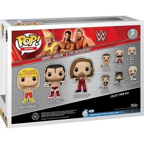 WWE (NWO) Hogan & The Outsiders Funko Pop! Vinyl Figure 3-Pack