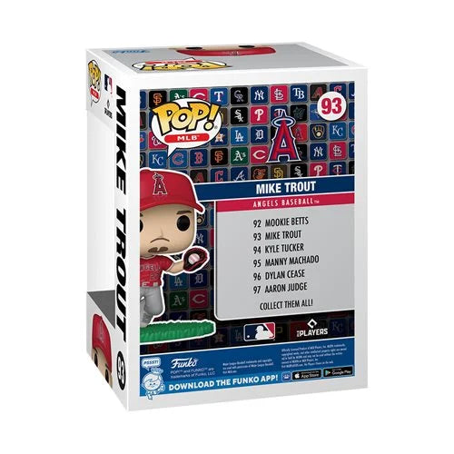 MLB Angels Mike Trout Funko Pop! Vinyl Figure #93