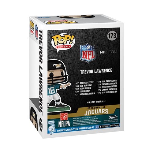 NFL Jacksonville Jaguars Trevor Lawrence Funko Pop! Vinyl Figure #173