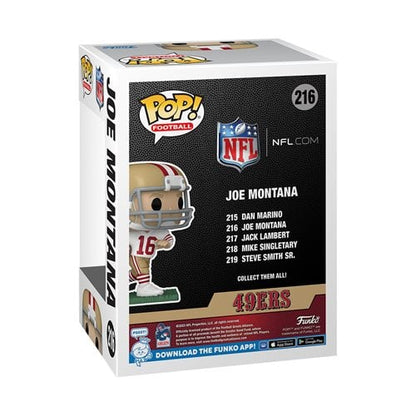 NFL: Legends Joe Montana 49ers (Away) Funko Pop! Vinyl Figure #216