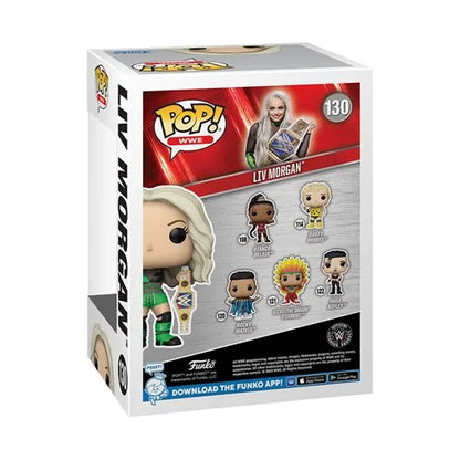 WWE Liv Morgan with Belt Funko Pop! Vinyl Figure #130